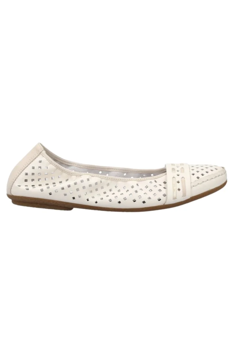 Pantofi casual, dama,  ANTISTRESS 41430-60 crem, piele ecologica, Crem