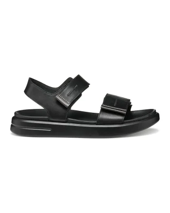 Sandale de piele Ultra Comfort, Negru