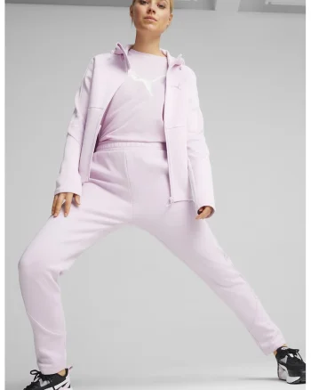 Pantaloni de trening cu logo Evostripe, Lila