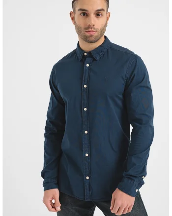 Camasa slim fit Hawthorne, Bleumarin