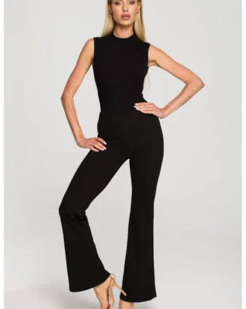 Pantaloni evazati,, Negru
