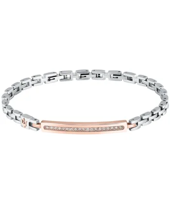 Bratara  JM424AVD59, Argintiu, Rose gold