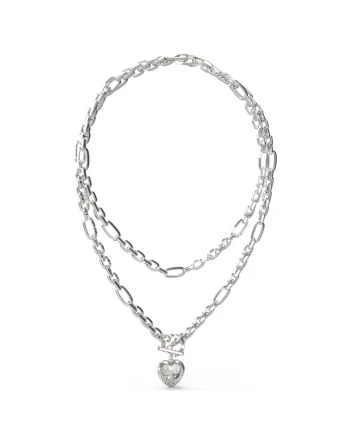 Colier  Mon Amor cu cristale JUBN04598JWRHT-U, Argintiu