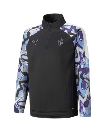 Bluza copii  Neymar Jr Creativity Training Top Jr, Negru
