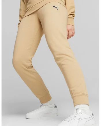 Pantaloni sport cu buzunare laterale Better Essentials, Bej