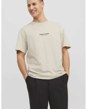 Tricou de bumbac cu imprimeu text
