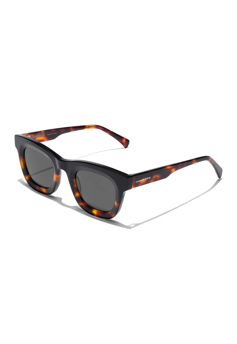 Ochelari de soare unisex cu lentile uni, Maro/Portocaliu