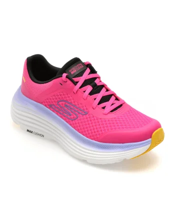 Pantofi sport SKECHERS roz, MAX CUSHIONING ENDEAVOUR, din material textil