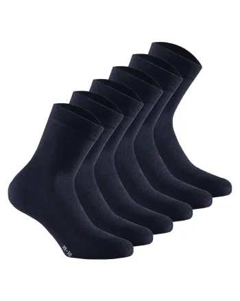 Set de sosete lungi unisex - 6 perechi, Albastru