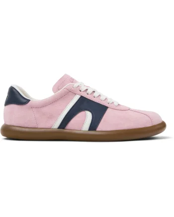 Pantofi sport de piele 27213 Pelotas Soller, Alb/Roz deschis/Bleumarin
