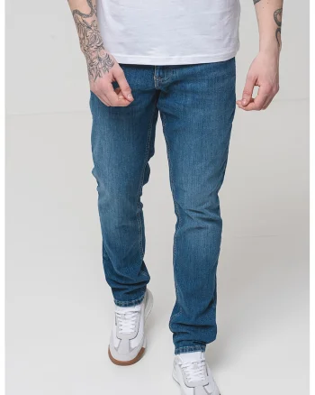 Blugi slim fit Scanton, Albastru inchis