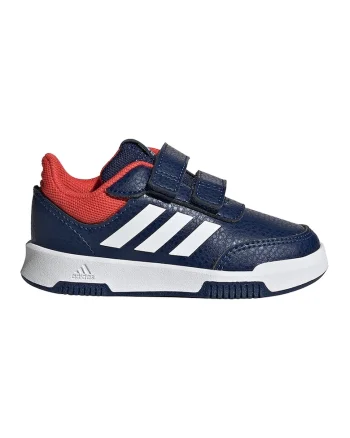 Pantofi sportTensaur 2.0 cu velcro, Alb/Albastru inchis/Caramiziu
