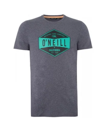 Tricou  PM Surf Company Gri inchis, Gri inchis