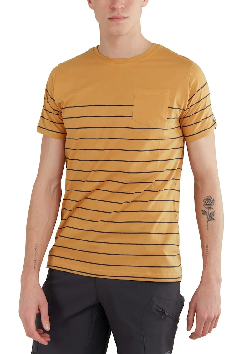 Tricou cu maneci scurte  Jaggy Pocket T-shirt, Galben