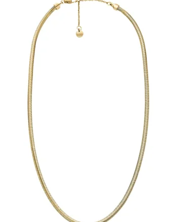 Colier din otel inoxidabil, Auriu
