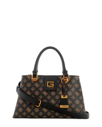 Geanta  Alva HWPZ86 76060 BNL Negru/Maro 33.5 x 19 x 12 cm