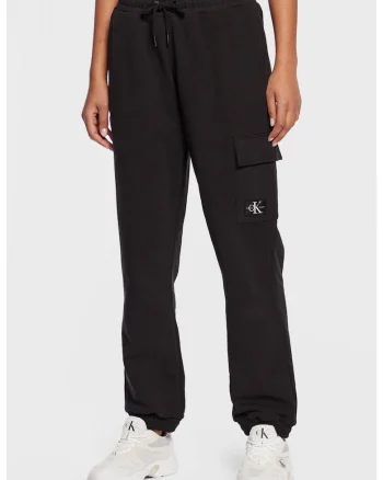 Pantaloni trening dama  J20J220262, Negru