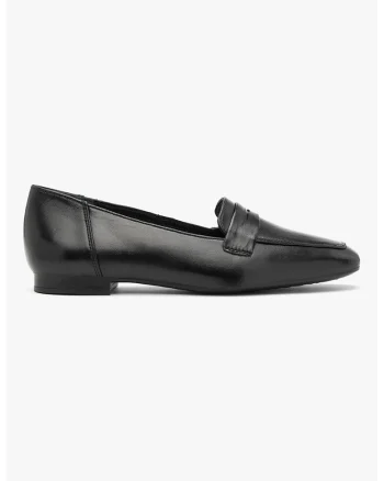 Pantofi loafer din piele Audrey, Negru