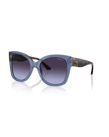 Ochelari de soare dreptunghiulari Chic, Albastru