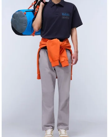 Tricou polo relaxed fit Cortona, Bleumarin