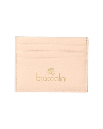 Portcart piele cu logo - 35499, Bej, 8.5x11x1