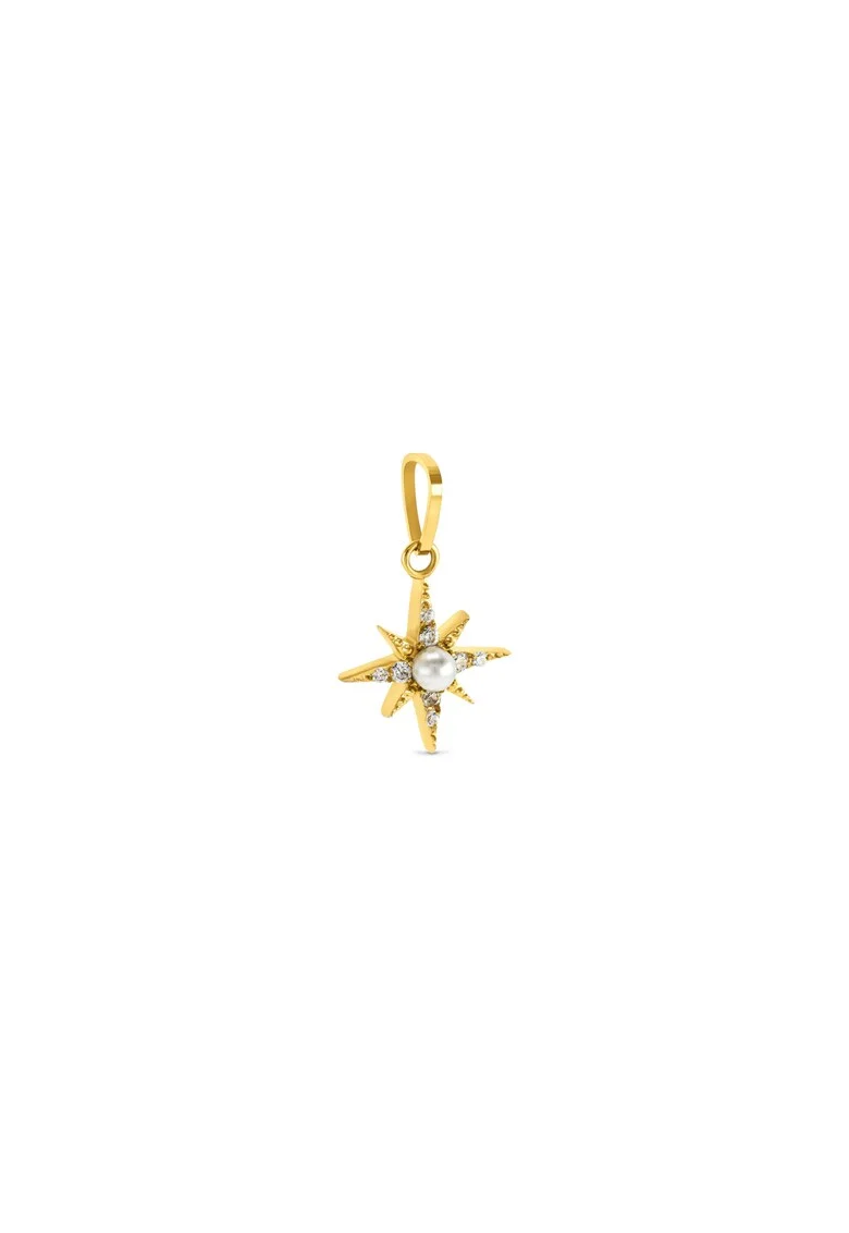 Pandantiv in forma de stea Energy Steallar Pearl