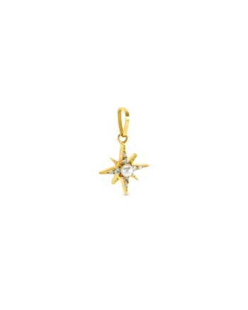 Pandantiv in forma de stea Energy Steallar Pearl