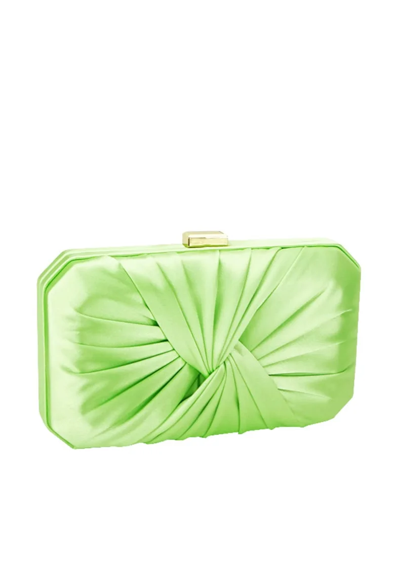 Geanta clutch DYX3335-5 05, Verde mar, 12x20.5x4