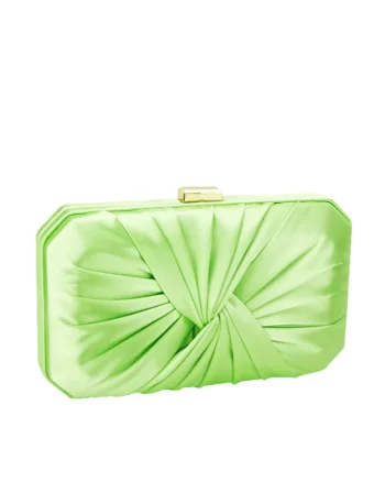 Geanta clutch DYX3335-5 05, Verde mar, 12x20.5x4