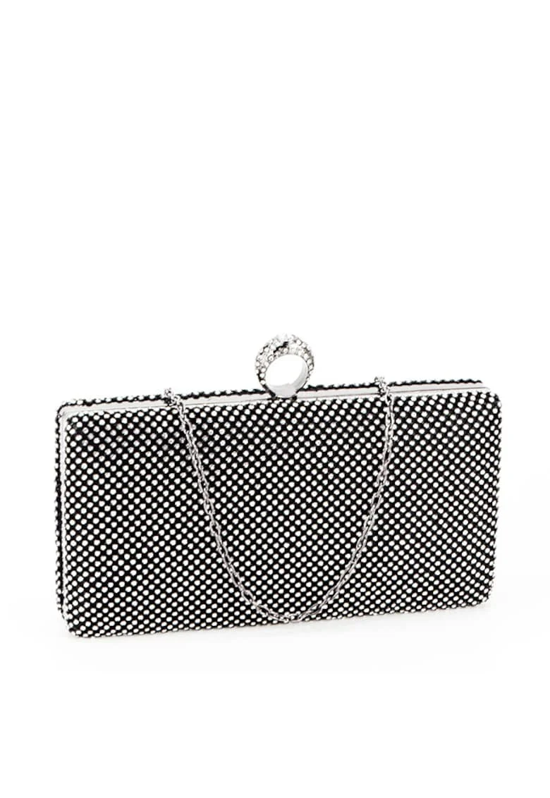 Geanta clutch negru BFL-1063A 06 14786, Negru