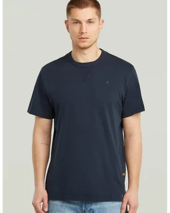 Tricou din bumbac organic Nifous, Albastru ultramarin