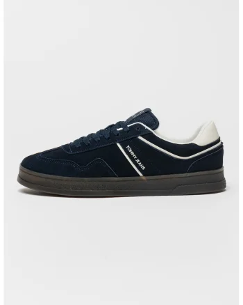 Pantofi sport uni de piele intoarsa, Bleumarin