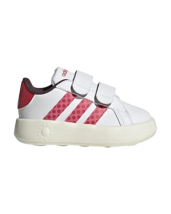 Pantofi sport Disney Minnie Mouse Grand Court 2.0, Rosu/Alb