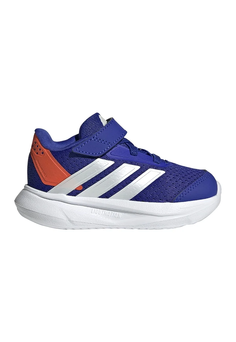 Pantofi sport cu velcro Duramo 2.0, Alb/Albastru royal