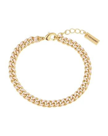 Bratara placata cu aur de 14K, Auriu