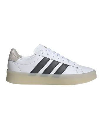 Pantofi sport de piele si piele intoarsa GC Disrupt, Negru/Alb optic
