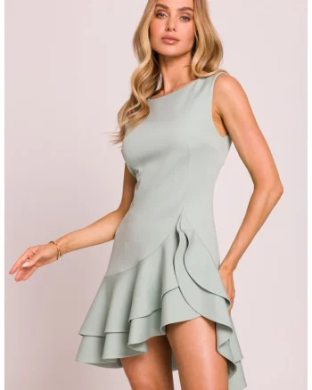 Rochie cu volane,