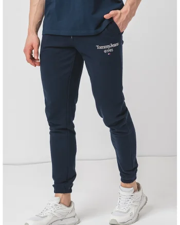 Pantaloni slim fit de trening Entry, Bleumarin