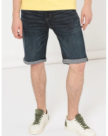 Bermude de denim 634, Gri inchis
