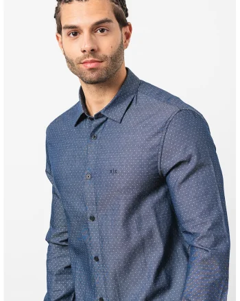 Camasa regular fit, Albastru inchis