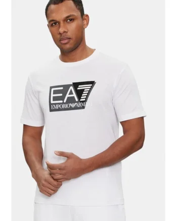 Tricou barbati,  536282, Alb, Bumbac