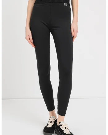 Pantaloni regular fit, Negru
