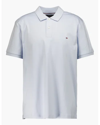 Tricou polo de bumbac, Albastru deschis