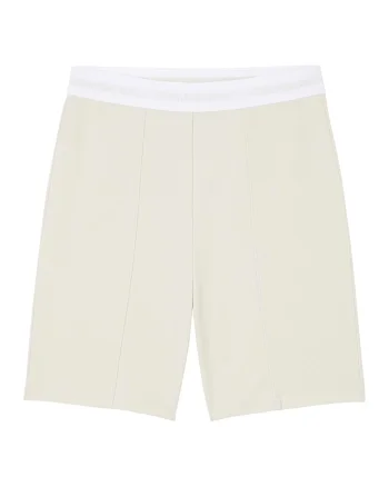 Colanti scurti slim fit, Alb murdar