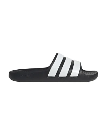 Papuci unisex Adilette, Alb/Negru