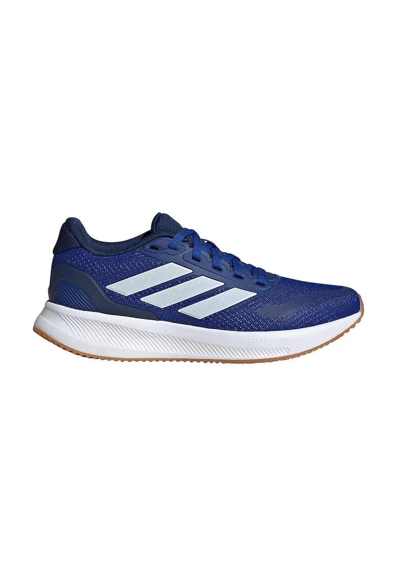 Pantofi sport Run Falcon 5 low-cut din plasa, Albastru royal/Alb murdar