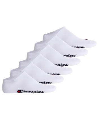 Set de sosete unisex pana la glezna - 6 perechi5, Alb