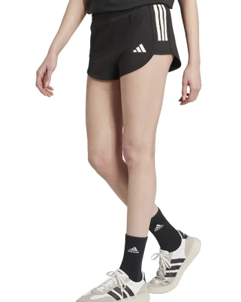 Pantaloni scurti cu talie ajustabila TIRO Q2, Alb/Negru