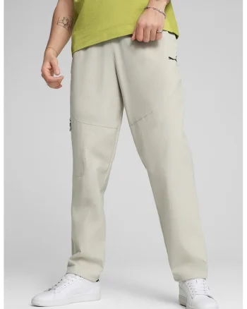 Pantaloni de trening relaxed fit cu buzunare, Gri deschis
