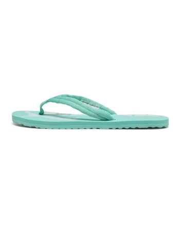 Papuci flip-flop cu logo Epic V2, Albastru aquamarin/Alb murdar